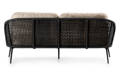 Ravenna 3er Loungebank Aluminium 2