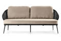 Ravenna 3er Loungebank Aluminium 3