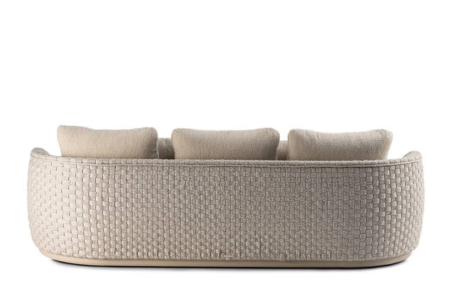 Sintra 3er Loungebank Aluminium 2