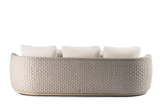 Sintra 3er Loungebank Aluminium 2