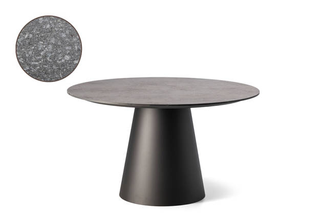 San Marino Table de jardin ronde aluminium Ø130 cm