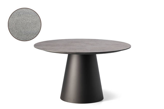 San Marino Table de jardin ronde aluminium Ø130 cm