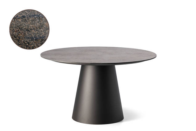 San Marino Table de jardin ronde aluminium Ø130 cm