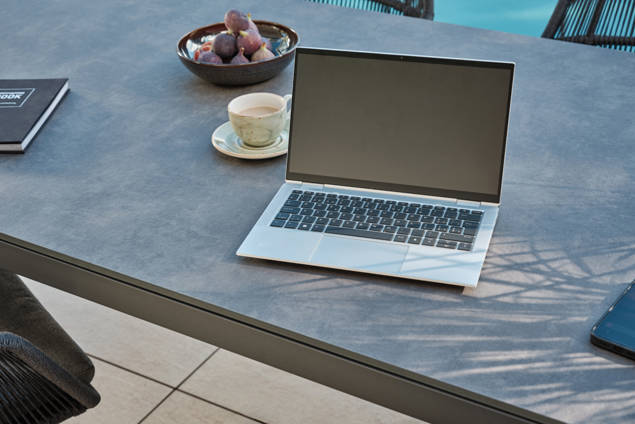 Kopenhagen Gartentisch Set Aluminium/Rope 1