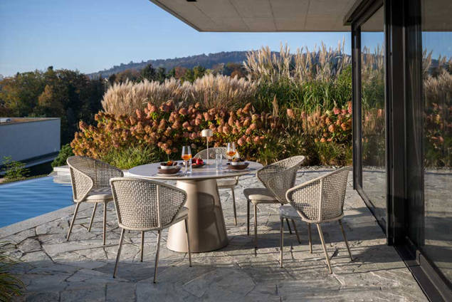 San Marino Set de table de jardin aluminium