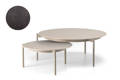Taormina Loungetisch Set Aluminium Ø 60/90 cm