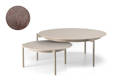 Taormina Loungetisch Set Aluminium Ø 60/90 cm