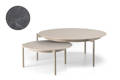 Taormina Loungetisch Set Aluminium Ø 60/90 cm