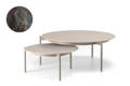 Taormina Loungetisch Set Aluminium Ø 60/90 cm