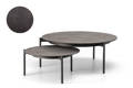 Taormina Set de table de salon aluminium Ø 60/90 cm