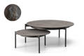Taormina Loungetisch Set Aluminium Ø 60/90 cm