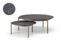 Taormina Loungetisch Set Aluminium Ø 60/90 cm