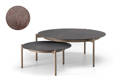 Taormina Set de table de salon aluminium Ø 60/90 cm