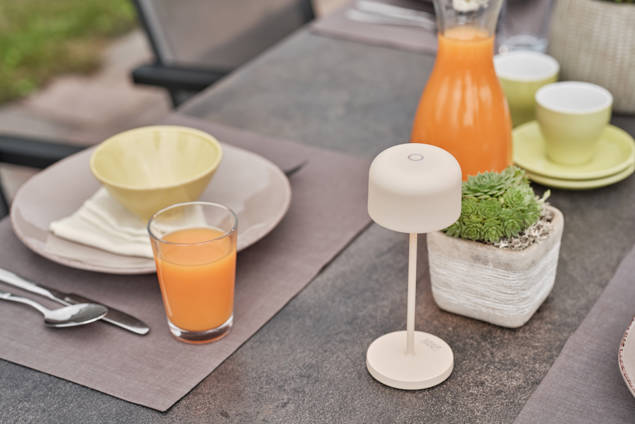 Torino Gartentisch Set Aluminium 3