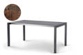 Pilatus Gartentisch Stahl 140x80 cm