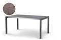 Pilatus Table de jardin acier 140x80 cm