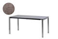 Pilatus Gartentisch Edelstahl 140x80 cm