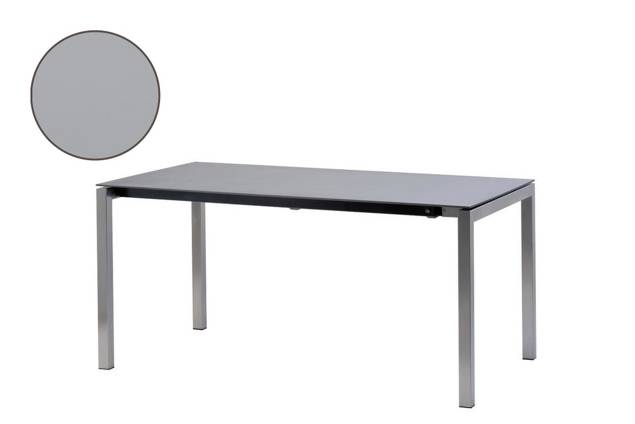 Pilatus Gartentisch Stahl 140x80 cm