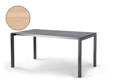 Pilatus Table de jardin acier 140x80 cm