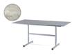 Titlis Gartentisch klappbar Stahl 140x80 cm