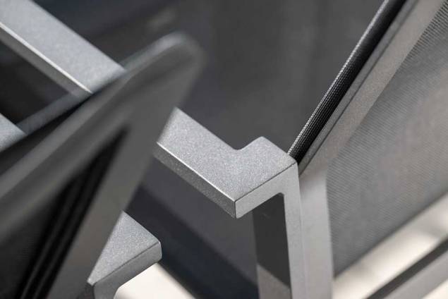 Colares Gartentisch Set Aluminium 1
