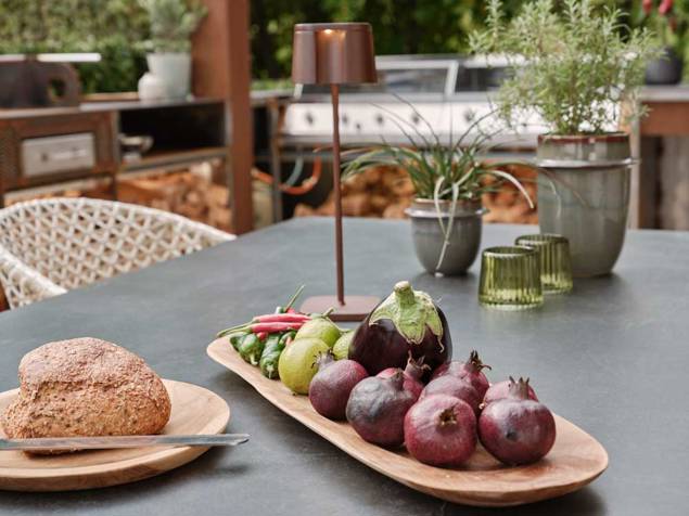 Colares Gartentisch Set Aluminium 5