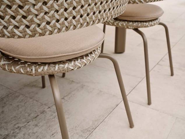 Colares Gartentisch Set Aluminium 2