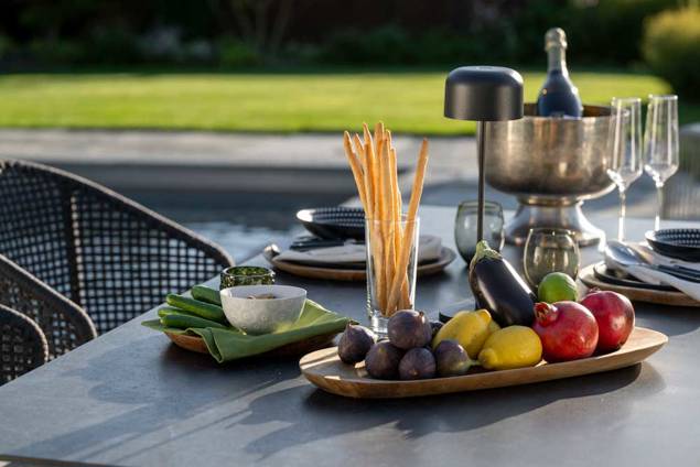 Kapstadt Gartentisch Set Aluminium 5