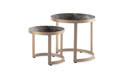 Lucca Beistelltisch Set Aluminium
