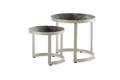 Lucca Beistelltisch Set Aluminium