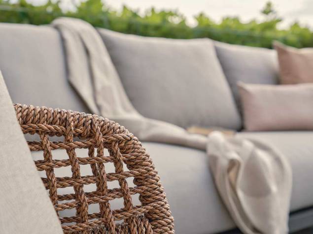 Enna Gartenlounge Set Aluminium 3