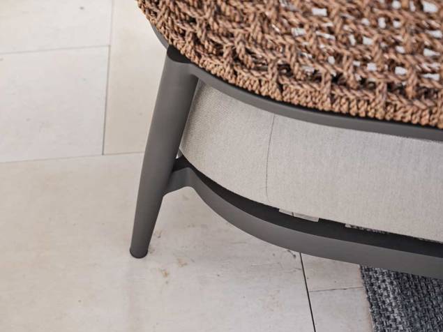 Enna Gartenlounge Set Aluminium 4
