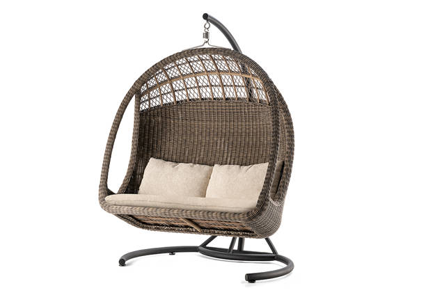 Laos Ensemble balancelle suspendu rotin