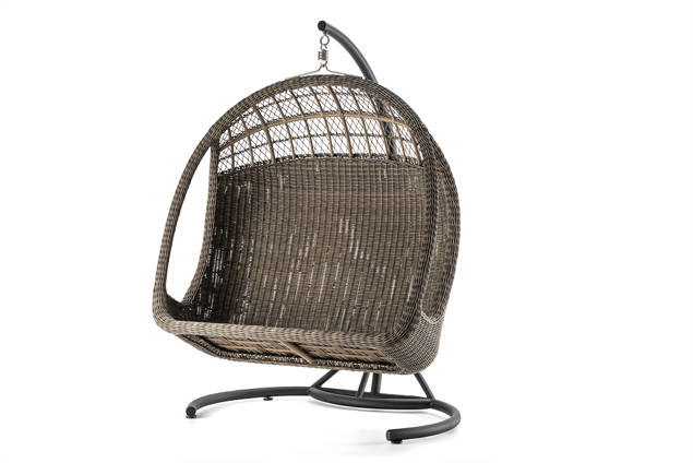 Laos Ensemble balancelle suspendu rotin 1