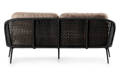 Ravenna 3er Loungebank Aluminium 2