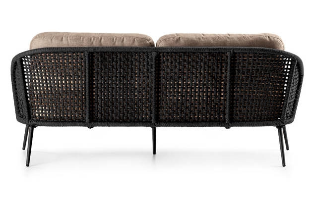 Ravenna 3er Loungebank Aluminium 2