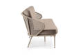 Ravenna 3er Loungebank Aluminium 1