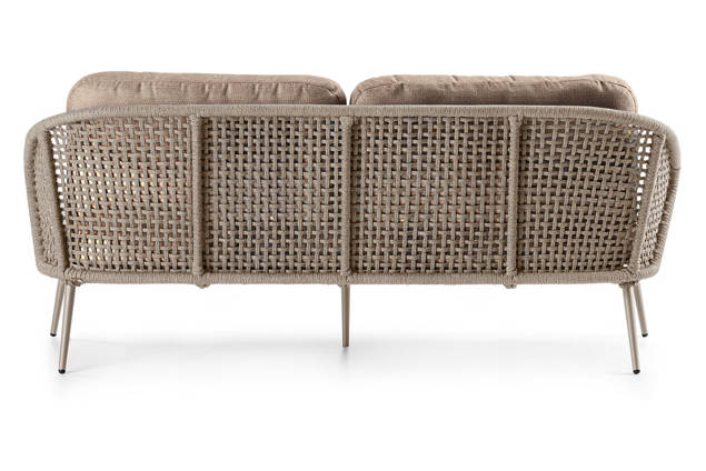 Ravenna Banc lounge 3 places aluminium 2