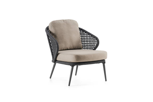 Ravenna Fauteuil lounge aluminium