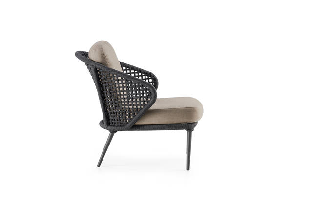 Ravenna Fauteuil lounge aluminium 1