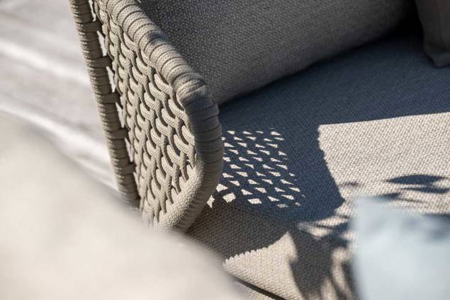 Ravenna Gartenlounge Set Aluminium 3