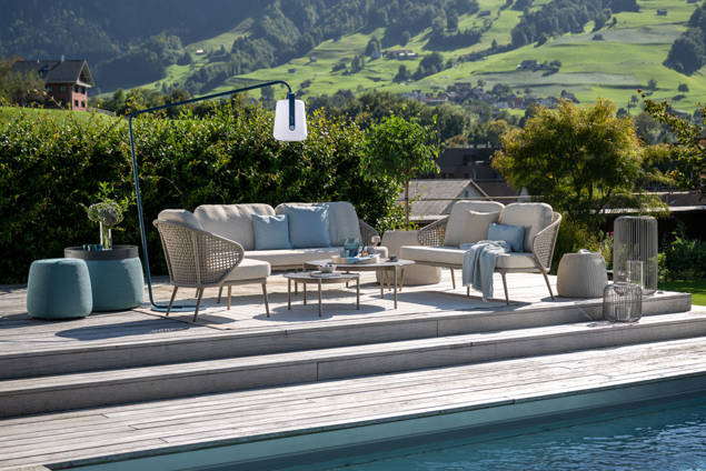 Ravenna Gartenlounge Set Aluminium