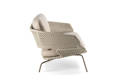 Santiago Banc lounge 2 places acier inoxydable 2