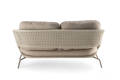 Santiago Banc lounge 2 places acier inoxydable 3