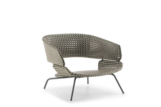 Santiago Fauteuil lounge acier inoxydable 1