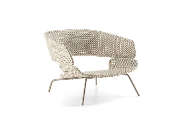 Santiago Fauteuil lounge acier inoxydable 1