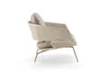 Santiago Fauteuil lounge acier inoxydable 2