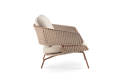Santiago Fauteuil lounge acier inoxydable 2