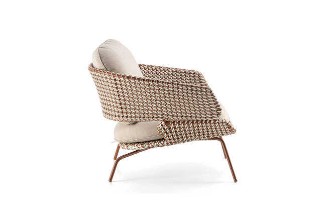 Santiago Loungesessel Edelstahl 2