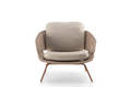 Santiago Fauteuil lounge acier inoxydable 4